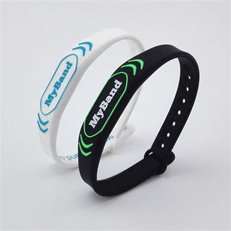 nfc medical bracelet|custom nfc wristband.